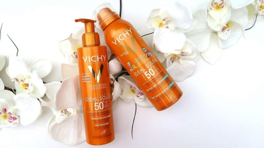 Xịt chống nắng vichy spf 50 pa+++ ideal soleil face mist