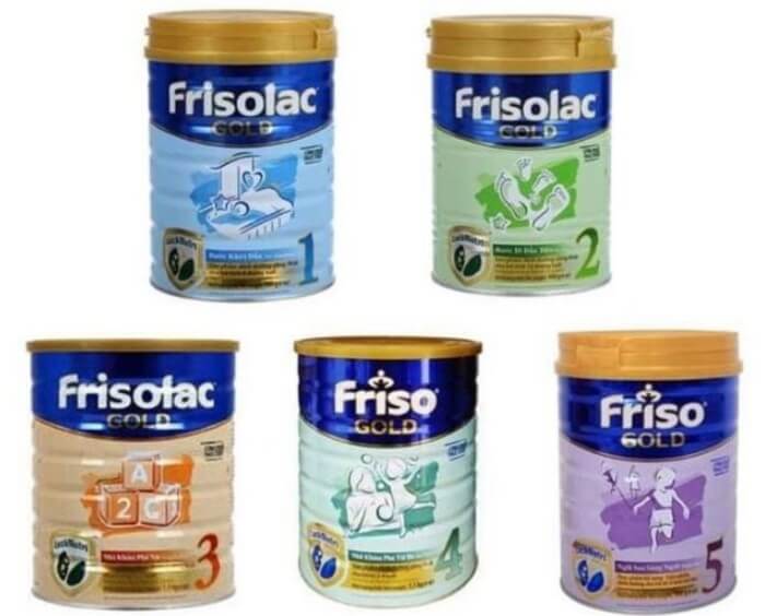 Sữa Frisolac Gold giúp tăng chiều cao