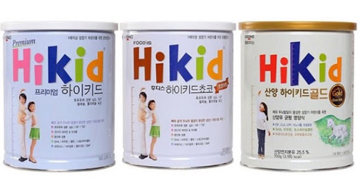 Sữa tăng chiều cao Hikid của Hàn Quốc