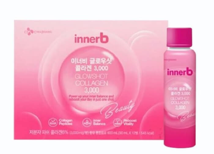 Nước uống Innerb Glowshot Collagen là sản phẩm sản xuất tại Hàn Quốc