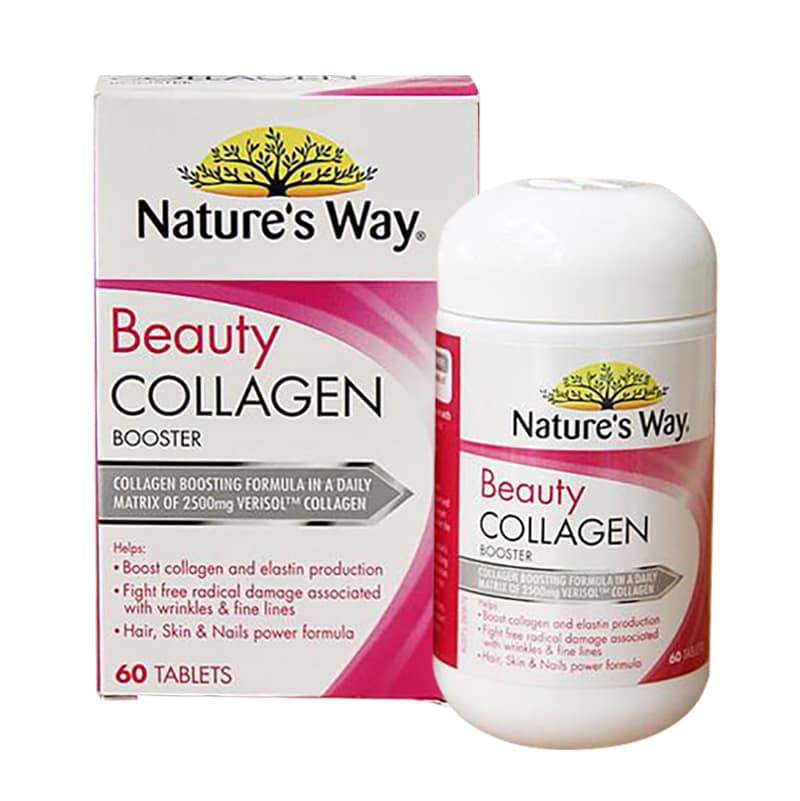 Viên uống collagen Nature’s Way được ưa chuộng hàng đầu tại Úc