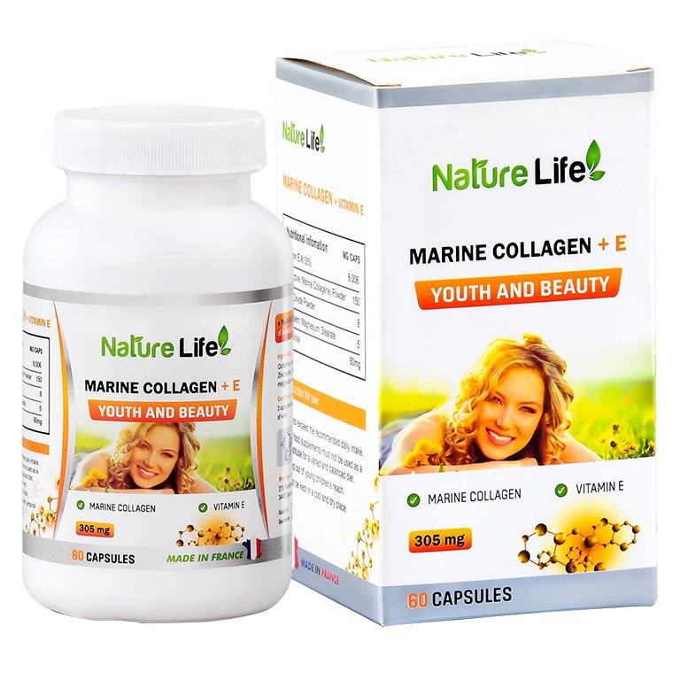 Viên uống Collagen Vitamin E là sản phẩm đến từ Pháp